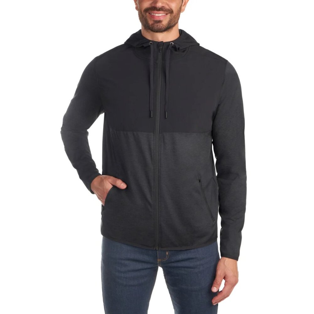 Kirkland Signature Men’s Moisture Wicking Mixed Media Active Jacket